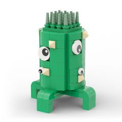 Garten of Banban 3 Nasty Nack building blocks kit with compatible bricks