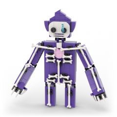 Garten of Banban 3 Skelly Agni building blocks kit with compatible bricks