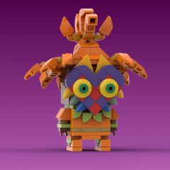 MOC-129085 Skull Kid Majora's Mask Brickheadz from the The Legend of Zelda series