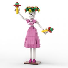 MOC Day of the Dead Band building blocks set with compatible bricks