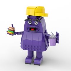 MOC Grimace Shake horror