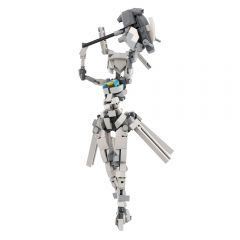 MOC Suit Robot Girl Building block set