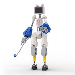 MOC Neko-Robo Companion Mecha Cat Robot