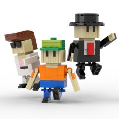 MOC Stumble Guys Mini set