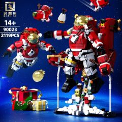 QIZHILE 90023 Xmas Astronaut building blocks series bricks set