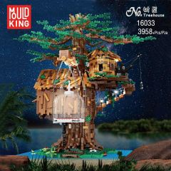 Mould King 16033 Treehouse with Lights
