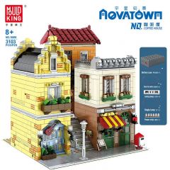Mould King 16008 Coffee House with Lights