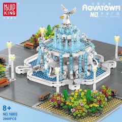 Mould King 16003 Angel Square with Light Bricks building blocks series bricks set