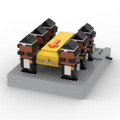 Man carrying coffin(Only 4 left in stock)