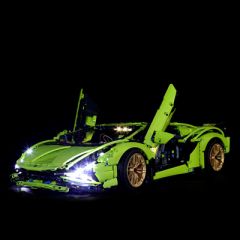 Lamborghini Si¨¢n FKP 37 #  Light Kit for 42115