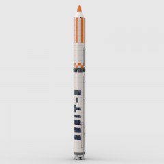 (3 pieces missing) MOC-104466 1:110 Zenit - 2 Rocket