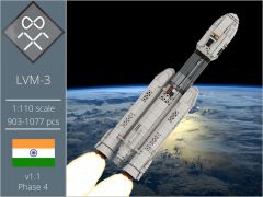 MOC-126709 1:110 LVM-3 GSLV Mk III