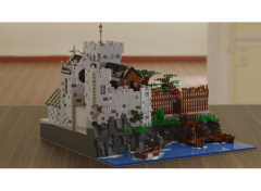 MOC-49726 Moc Medieval Castle building blocks Castle series bricks set