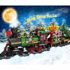Mould King 12012 The Motorized Christmas Train