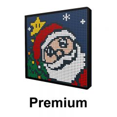 Santa Claus Pixel Art Upgraded Version