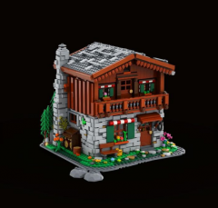 MOC-136323 Alpine Hut | Almhütte