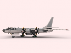 MOC Tupolev tu-95 Bear bomber 