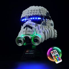 Stormtrooper Helmet#Light Kit for 75276-Remote Control Version