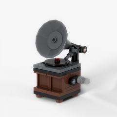 MOC-19960 Vintage Record Player