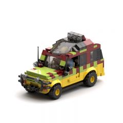 Technic MOC Jurassic Park Tour Vehicle (Ford Explorer) MOC-25912