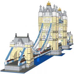 MOC-12269 Building  MOC London Tower Bridge Extension building blocks series bricks set