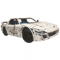 MOC-40109 Mazda RX7 FD building blocks kit with compatible bricks