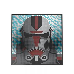 MOC-47595  Art Mosaic - Hunter building blocks series bricks set (2 left in stock )(Only 2 left in stock)