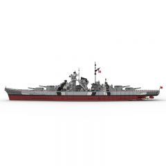 MOC-29408 Bismarck building blocks bricks set