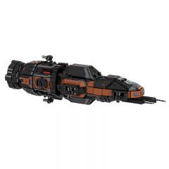 MOC-46313 MCRN Tachi Rocinante - Corvette-class light frigate ECF-270 MCRN Tachi building blocks kit with compatible bricks