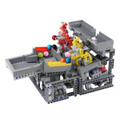 GBC module: Catch and Spin Robots with power function building blocks kit with compatible bricks