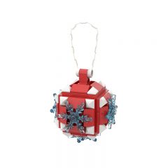 Christmas Snowball Ornament 63 left in stock