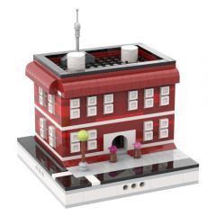 MOC-31589 Red House for Modular City 2 left in stock