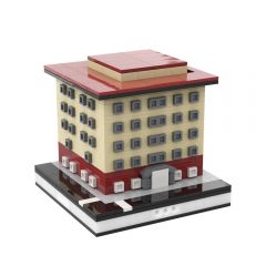 MOC-31922 Neighborhood building for Modular City 1 left in stock