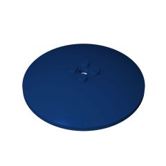 Dish 8x8 Inverted (Radar)-Solid Studs #3961 Dark Blue