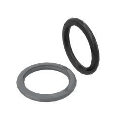 TYRE FOR WEDGE-BELT WHEEL #2815 Black