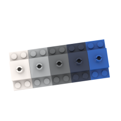 PLATE 2X4/2X2X1 W. VERTICAL SN #30592 Dark Bluish Gray