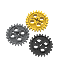 Gears WHEEL Z24 #3648 Yellow