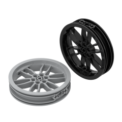 MOTORCYCLE RIM ? 75 #88517 Dark Bluish Gray