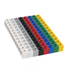 TECHNIC BRICK 1X12, ?4,9 #3895 White