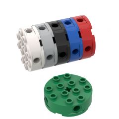 TECHNIC BRICK 4X4 ROUND #6222