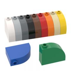 BOW BRICK 1X3X2 #33243 Black