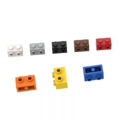 Brick 1x2 with Four Knobs #52107 White