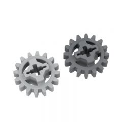 Gears WHEEL Z16 #94925 Flat Silver