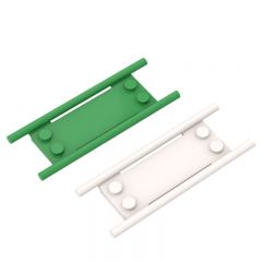 Minifigure Utensil Stretcher without Bottom Hingess #93140 White