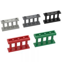 FENCE 1X4X2 W. 2 KNOBS #30055