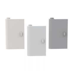 LEFT DOOR W/KNOB HINGE 1X3X4 #58381 White