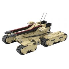 MOC-22742 GDI Mammoth MK-3 building blocks kit with compatible bricks