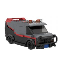 MOC-20604 A-Team GMC Vandura Van