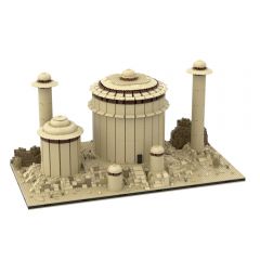 MOC-56496 jabba's palace for a Modular Tatooine