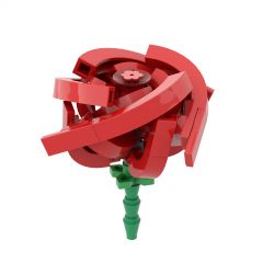 MOC Short stem Red Rose